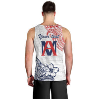 Kingdom of Uvea 1842-1860 Personalized Men Tank Top Wallis and Futuna Polynesian Tribal Pattern LT9 - Polynesian Pride