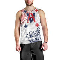 Kingdom of Uvea 1842-1860 Personalized Men Tank Top Wallis and Futuna Polynesian Tribal Pattern LT9 - Polynesian Pride