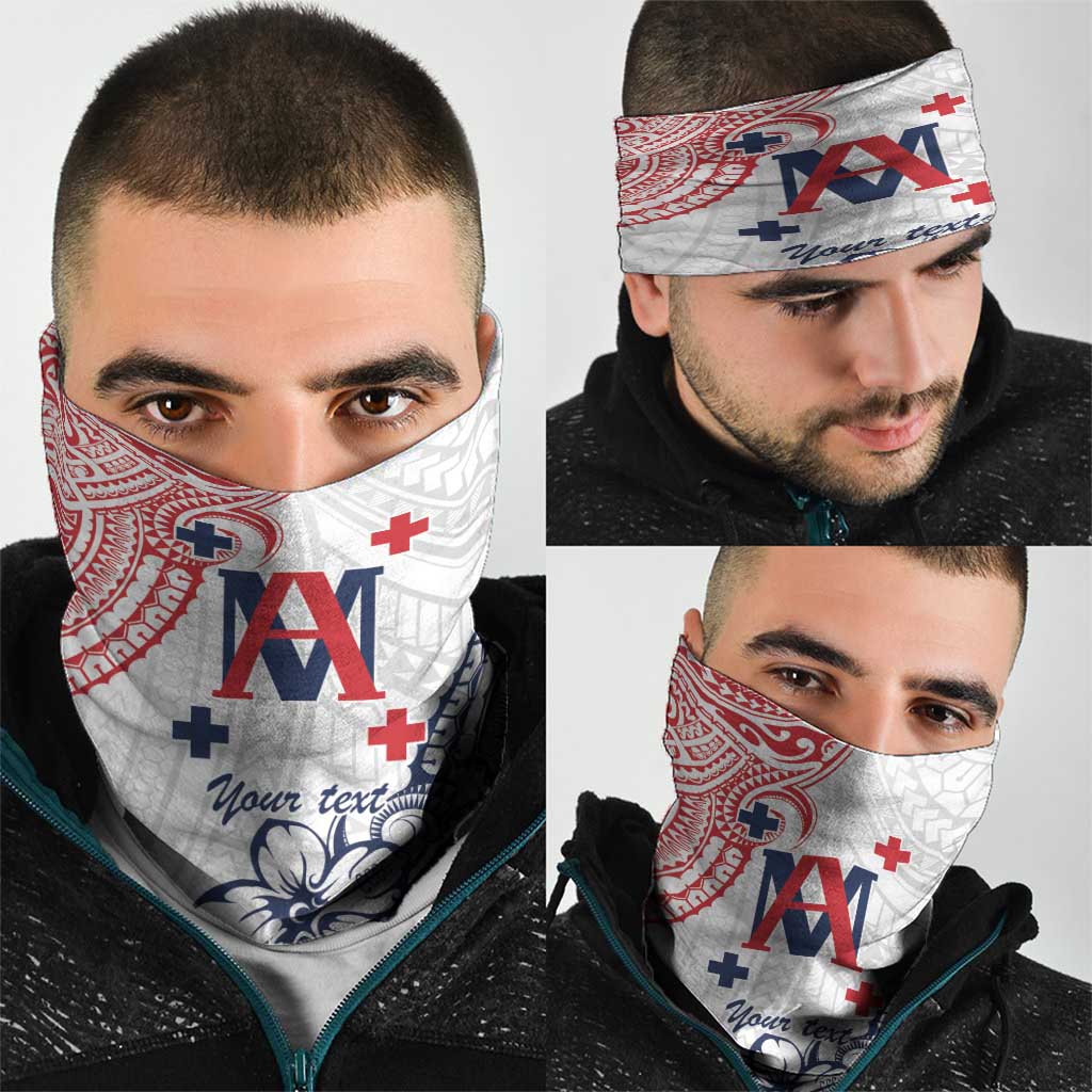 Kingdom of Uvea 1842-1860 Personalized Neck Gaiter Wallis and Futuna Polynesian Tribal Pattern - Polynesian Pride