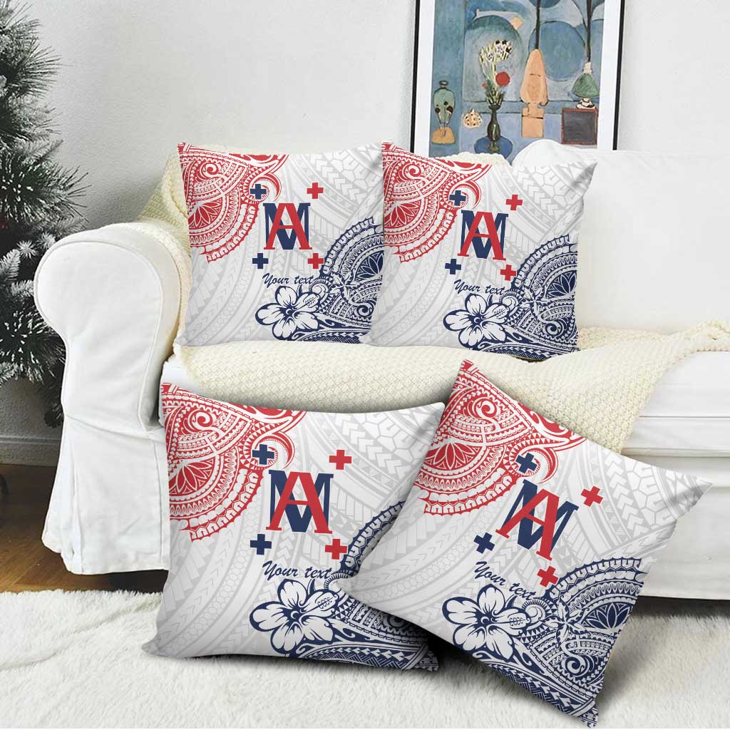 Kingdom of Uvea 1842-1860 Personalized Pillow Cover Wallis and Futuna Polynesian Tribal Pattern - Polynesian Pride