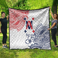 Kingdom of Uvea 1842-1860 Personalized Quilt Wallis and Futuna Polynesian Tribal Pattern