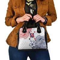 Kingdom of Uvea 1842-1860 Personalized Shoulder Handbag Wallis and Futuna Polynesian Tribal Pattern