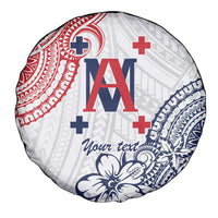 Kingdom of Uvea 1842-1860 Personalized Spare Tire Cover Wallis and Futuna Polynesian Tribal Pattern