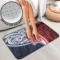 Kingdom of Uvea 1860-1886 Personalized Bathroom Set Wallis and Futuna Polynesian Tribal Pattern - Polynesian Pride