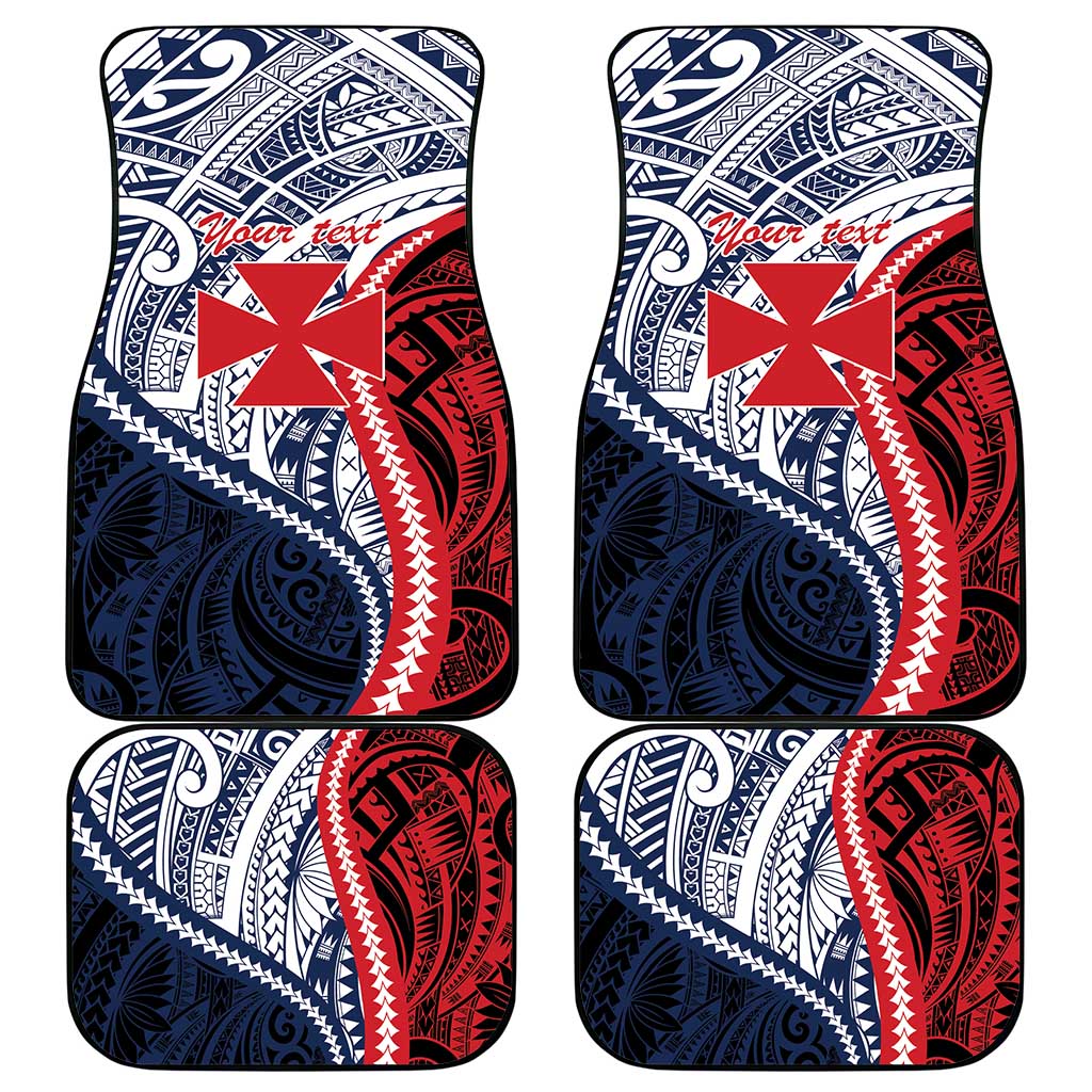 Kingdom of Uvea 1860-1886 Personalized Car Mats Wallis and Futuna Polynesian Tribal Pattern