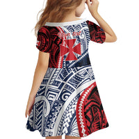 Kingdom of Uvea 1860-1886 Personalized Family Matching Off Shoulder Maxi Dress and Hawaiian Shirt Wallis and Futuna Polynesian Tribal Pattern