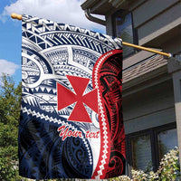 Kingdom of Uvea 1860-1886 Personalized Garden Flag Wallis and Futuna Polynesian Tribal Pattern