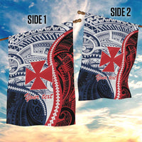 Kingdom of Uvea 1860-1886 Personalized Garden Flag Wallis and Futuna Polynesian Tribal Pattern