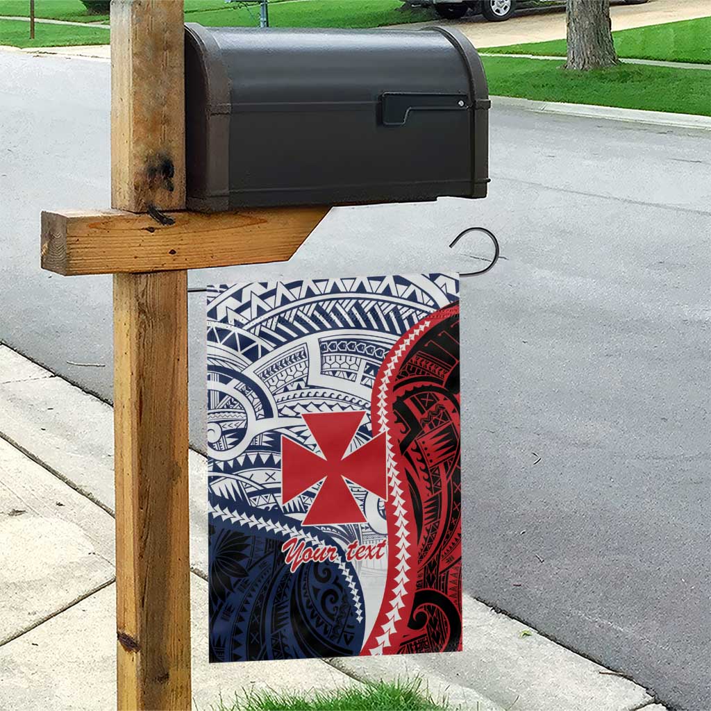 Kingdom of Uvea 1860-1886 Personalized Garden Flag Wallis and Futuna Polynesian Tribal Pattern