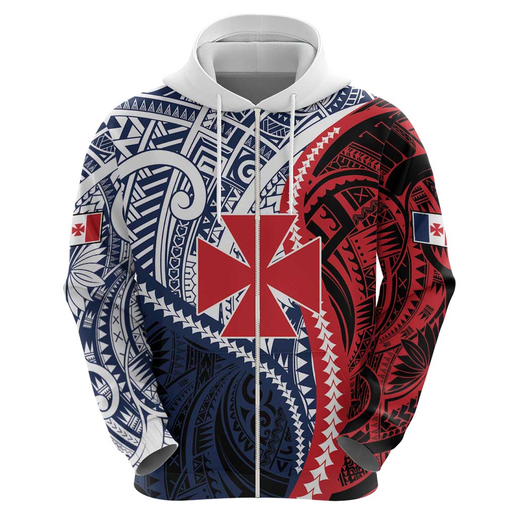 Kingdom of Uvea 1860-1886 Personalized Hoodie Wallis and Futuna Polynesian Tribal Pattern