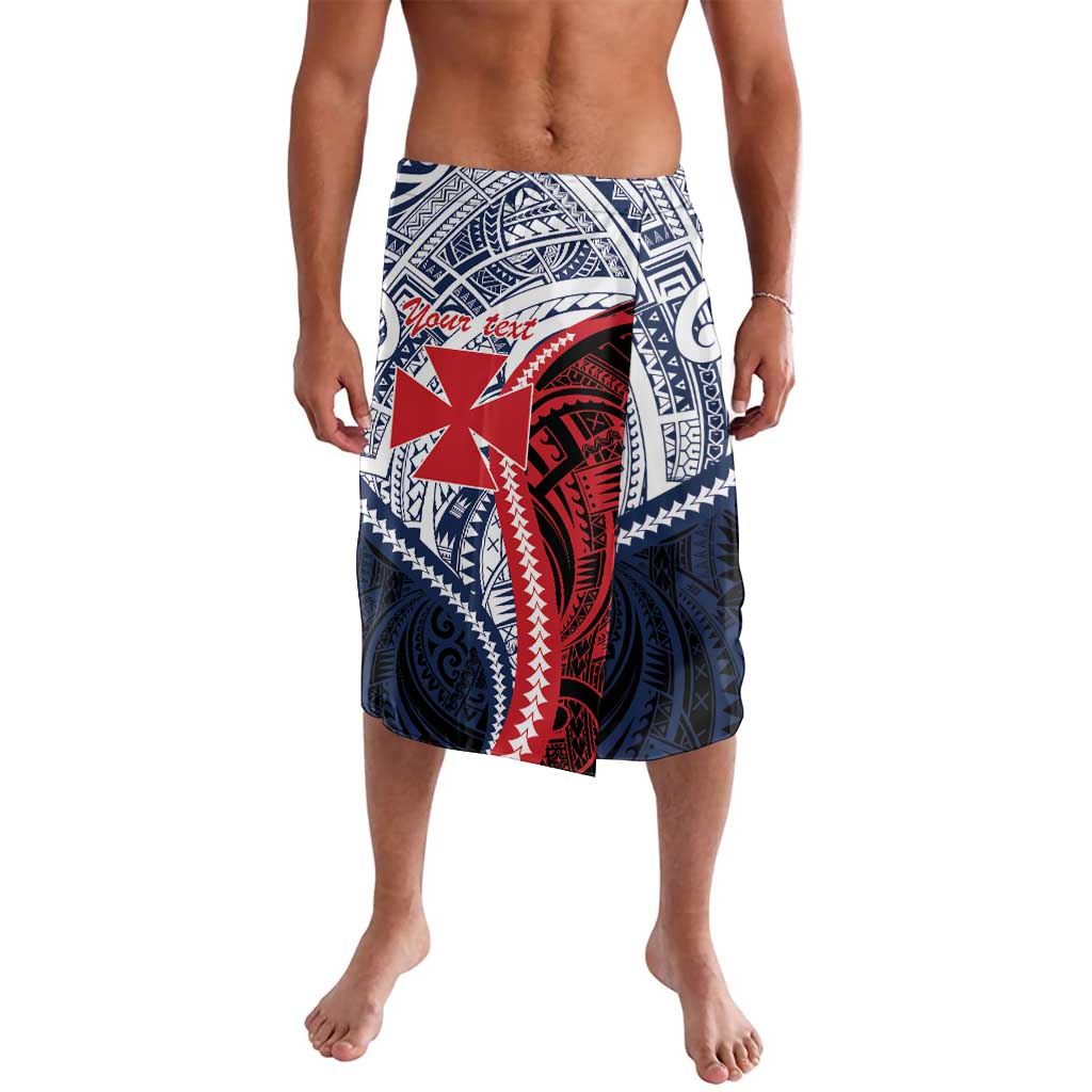 Kingdom of Uvea 1860-1886 Personalized Lavalava Wallis and Futuna Polynesian Tribal Pattern