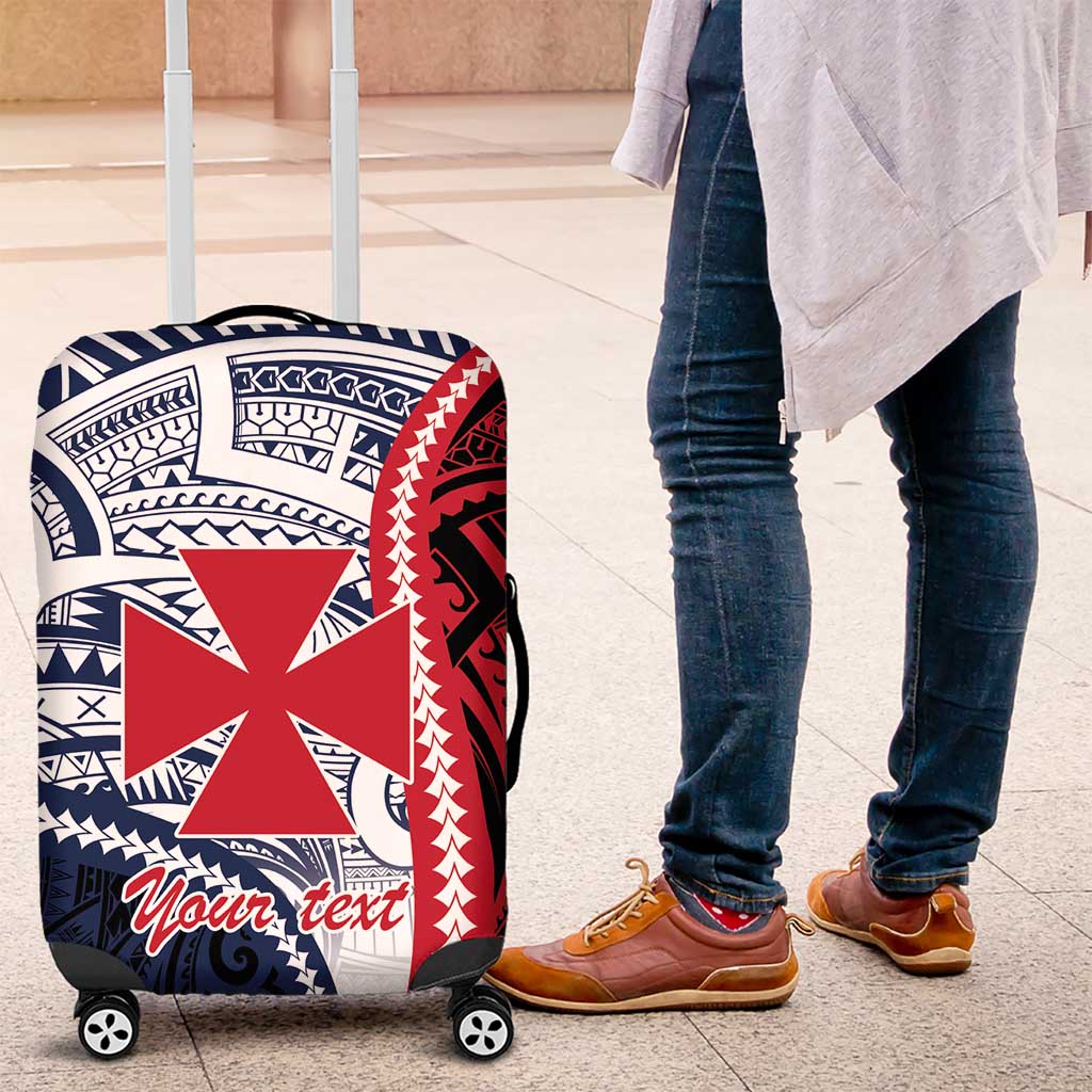 Kingdom of Uvea 1860-1886 Personalized Luggage Cover Wallis and Futuna Polynesian Tribal Pattern