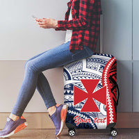 Kingdom of Uvea 1860-1886 Personalized Luggage Cover Wallis and Futuna Polynesian Tribal Pattern
