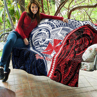 Kingdom of Uvea 1860-1886 Personalized Quilt Wallis and Futuna Polynesian Tribal Pattern