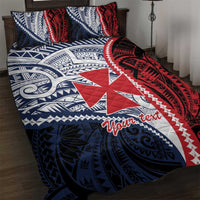 Kingdom of Uvea 1860-1886 Personalized Quilt Bed Set Wallis and Futuna Polynesian Tribal Pattern