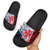 Kingdom of Uvea 1860-1886 Personalized Slide Sandals Wallis and Futuna Polynesian Tribal Pattern - Polynesian Pride