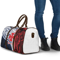 Kingdom of Uvea 1860-1886 Personalized Travel Bag Wallis and Futuna Polynesian Tribal Pattern - Polynesian Pride