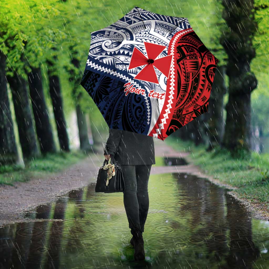 Kingdom of Uvea 1860-1886 Personalized Umbrella Wallis and Futuna Polynesian Tribal Pattern - Polynesian Pride