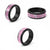 Hawaiian Lei Day Spinner Ring Pink Hibiscus Flowers Lei Art - Polynesian Pride