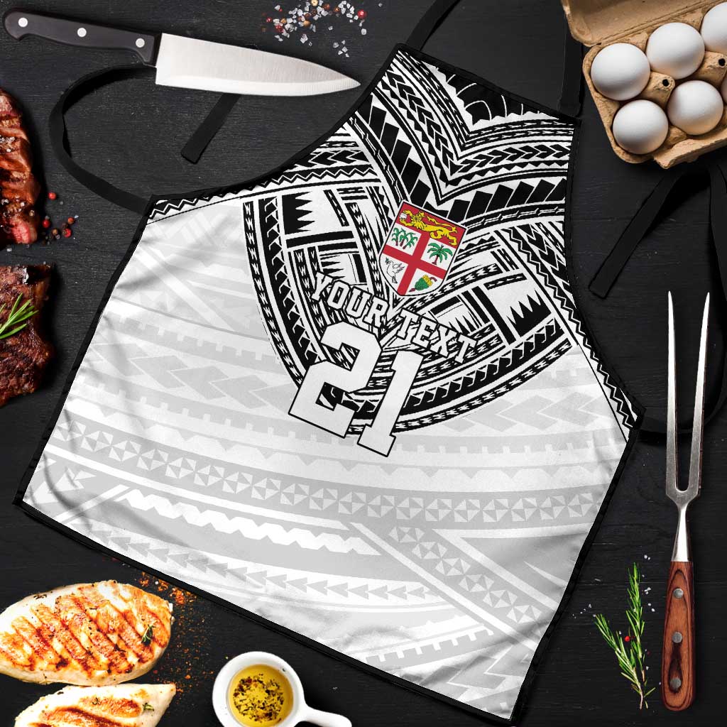 Flying Fijians Pacific Fiji Rugby Custom Apron Polynesian Pattern - Polynesian Pride