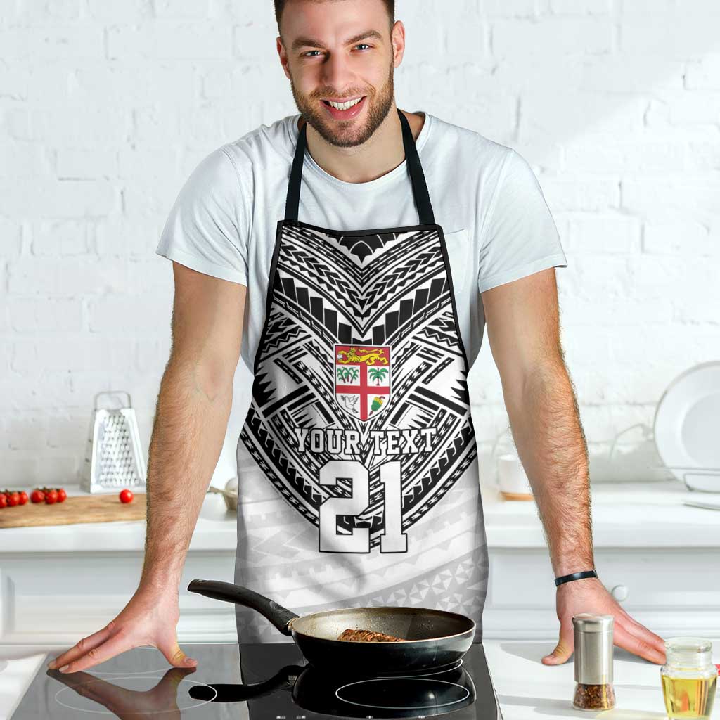 Flying Fijians Pacific Fiji Rugby Custom Apron Polynesian Pattern - Polynesian Pride