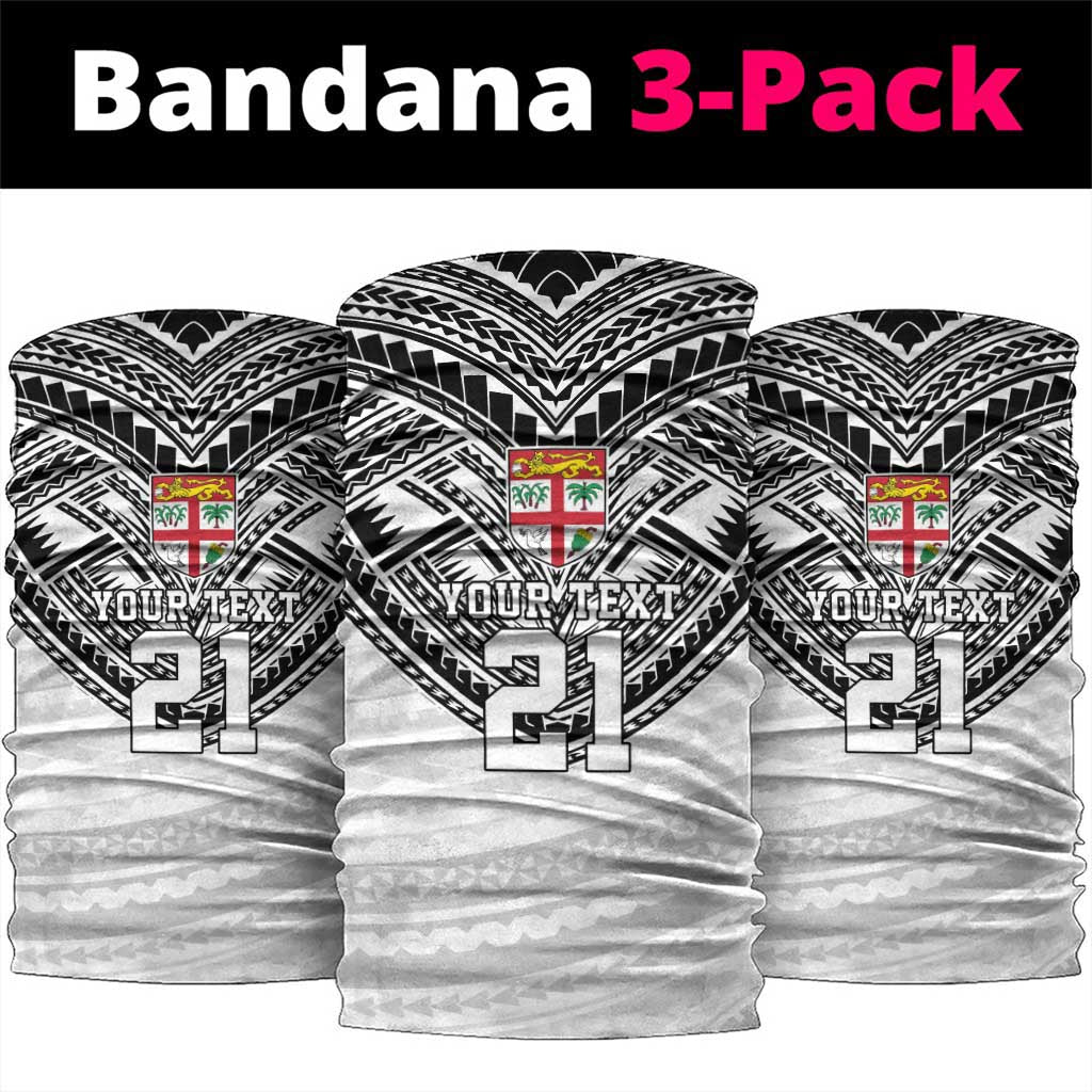Flying Fijians Pacific Fiji Rugby Custom Neck Gaiter Polynesian Pattern - Polynesian Pride