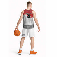 Ikale Tahi Pacific Tonga Rugby Custom Basketball Jersey Tongan Ngatu with Flag Pattern LT9 - Polynesian Pride