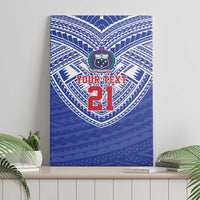 Manu Samoa Pacific Samoa Rugby Custom Canvas Wall Art Polynesian Pattern LT9 - Polynesian Pride