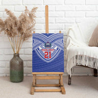 Manu Samoa Pacific Samoa Rugby Custom Canvas Wall Art Polynesian Pattern LT9 - Polynesian Pride