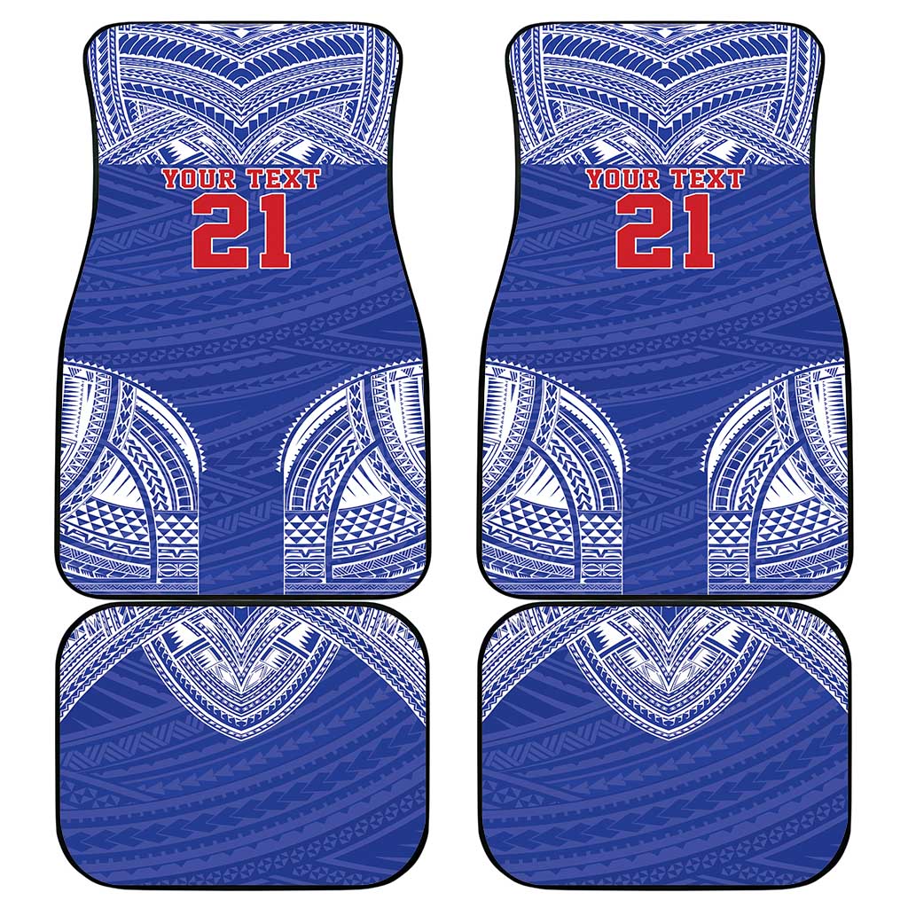 Manu Samoa Pacific Samoa Rugby Custom Car Mats Polynesian Pattern LT9 - Polynesian Pride