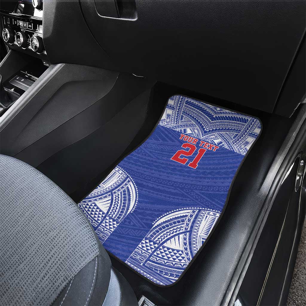 Manu Samoa Pacific Samoa Rugby Custom Car Mats Polynesian Pattern LT9 - Polynesian Pride