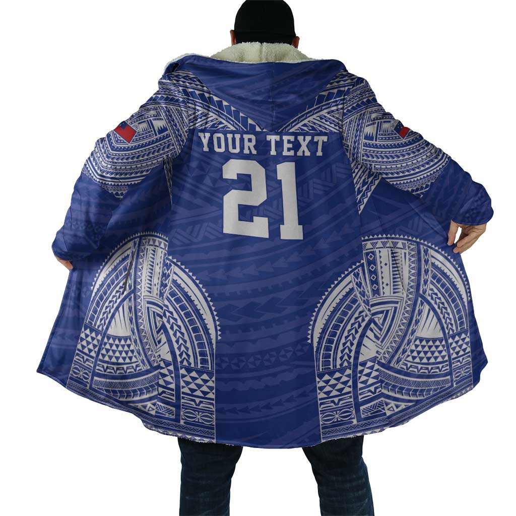Manu Samoa Pacific Samoa Rugby Custom Cloak Polynesian Pattern - Polynesian Pride