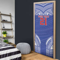Manu Samoa Pacific Samoa Rugby Custom Door Cover Polynesian Pattern LT9 - Polynesian Pride