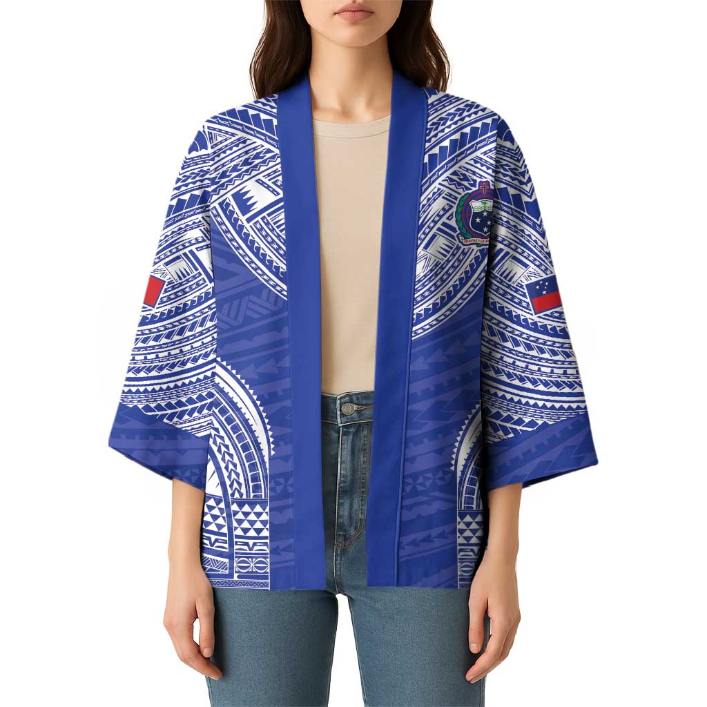Manu Samoa Pacific Samoa Rugby Custom Kimono Polynesian Pattern LT9 - Polynesian Pride