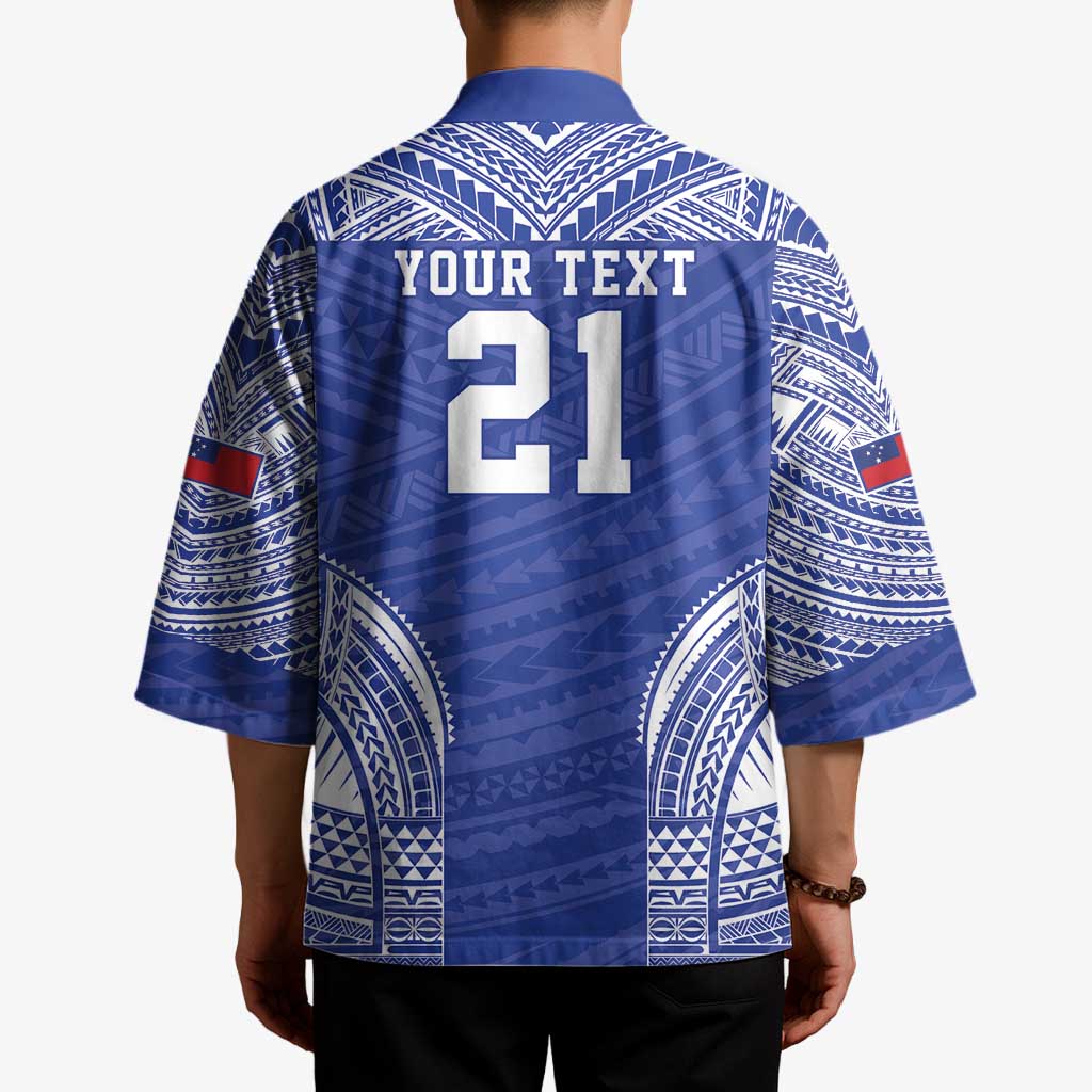 Manu Samoa Pacific Samoa Rugby Custom Kimono Polynesian Pattern LT9 - Polynesian Pride