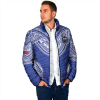 Manu Samoa Pacific Samoa Rugby Custom Padded Jacket Polynesian Pattern LT9 - Polynesian Pride
