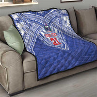 Manu Samoa Pacific Samoa Rugby Custom Quilt Polynesian Pattern