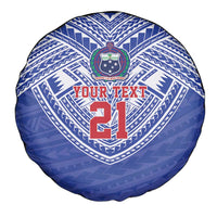 Manu Samoa Pacific Samoa Rugby Custom Spare Tire Cover Polynesian Pattern