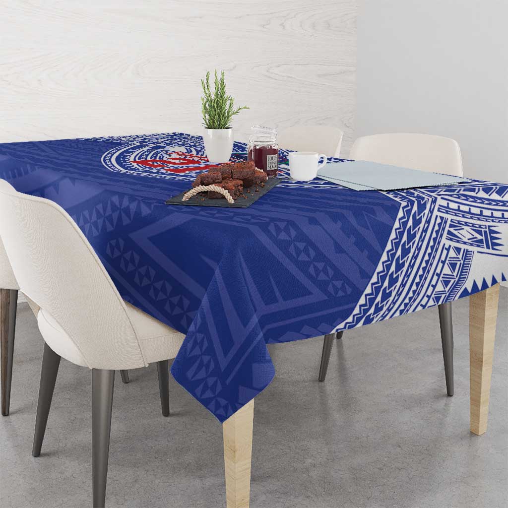 Manu Samoa Pacific Samoa Rugby Custom Tablecloth Polynesian Pattern LT9 - Polynesian Pride