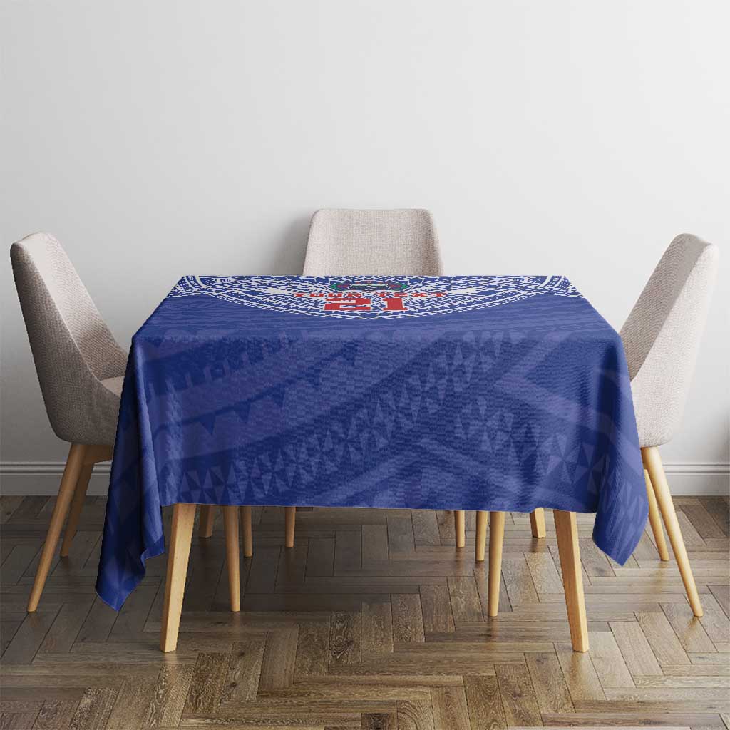 Manu Samoa Pacific Samoa Rugby Custom Tablecloth Polynesian Pattern LT9 - Polynesian Pride