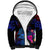 American Samoa Sherpa Hoodie Manu'a Cession Day Polynesian Tribal LT9 Unisex Gradient Blue - Polynesian Pride