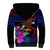 Custom American Samoa Sherpa Hoodie Manu'a Cession Day Polynesian Tribal LT9 - Polynesian Pride