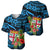 Fiji Islands Baseball Jersey With Polynesian Tribal Happy National Day LT9 - Polynesian Pride