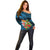 Fiji Islands Off Shoulder Sweater With Polynesian Tribal Happy National Day LT9 - Polynesian Pride