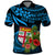 Custom Fiji Islands Polo Shirt With Polynesian Tribal Happy National Day LT9 Blue - Polynesian Pride