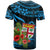 Custom Fiji Islands T Shirt With Polynesian Tribal Happy National Day LT9 - Polynesian Pride