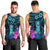 Custom Polynesian Guam Men Tank Top With Latte Stone Happy Liberation Day LT9 - Polynesian Pride