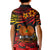 Custom PNG Remembrance Day Kid Polo Shirt Polynesian Tribal and Poppy LT9 - Polynesian Pride