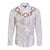 Manuia le Aso Sa o Tamaiti Tonga Long Sleeve Button Shirt White Sunday Heilala Lei