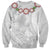 Manuia le Aso Sa o Tamaiti Tonga Sweatshirt White Sunday Heilala Lei